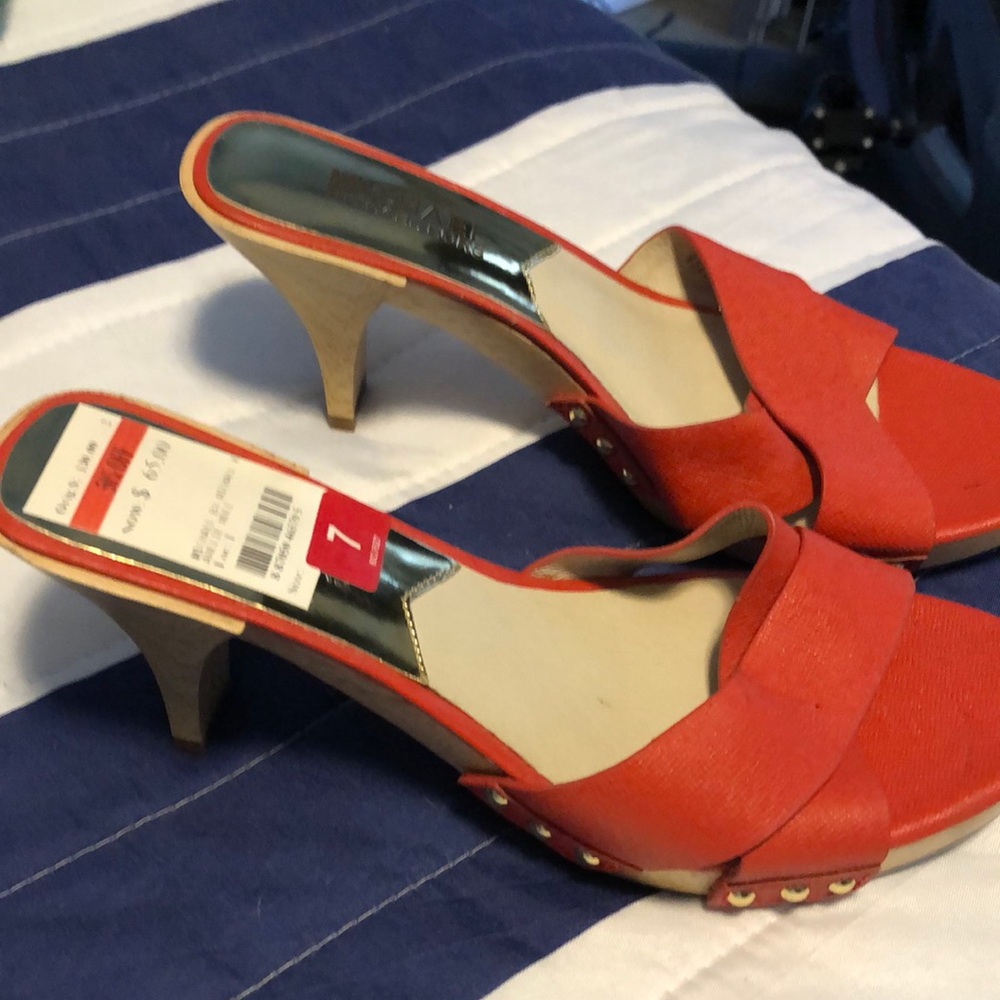 Michael Kors slide in heels